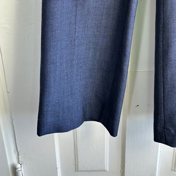 Banana Republic Logan Fit Wool Trousers Navy NWT - Picture 5 of 10